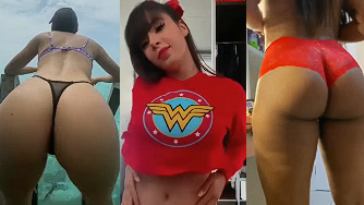 Juliana Bonde pelada em vídeo mostrando todo o seu corpo