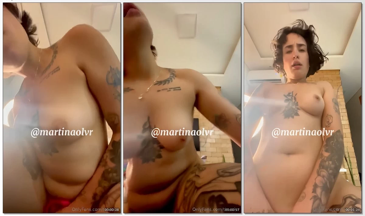 Martina Oliveira gozando numa masturbação deliciosa